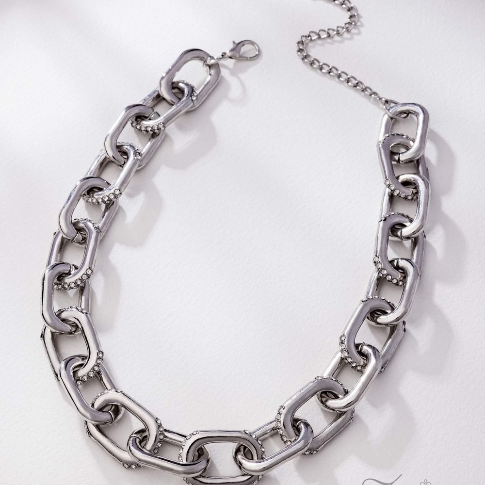 Silver Chain Link Necklace - Women Jewelry
